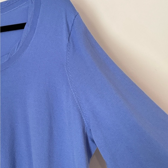 Lands’End Women’s Classic Blue Sweater Size 2XL - Picture 5 of 16